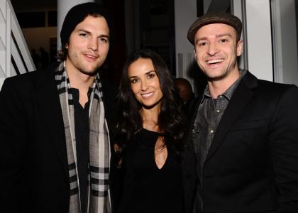 Demi, Ashton in Justin so ljubitelji športnih avtomobilov