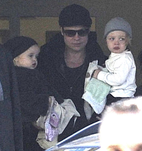 FOTO Slavna dvojčka Vivienne in Knox Jolie-Pitt vedno bolj podobna Brangelini