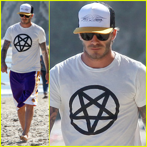 David Beckham: Užival v izletu s svojima fantoma