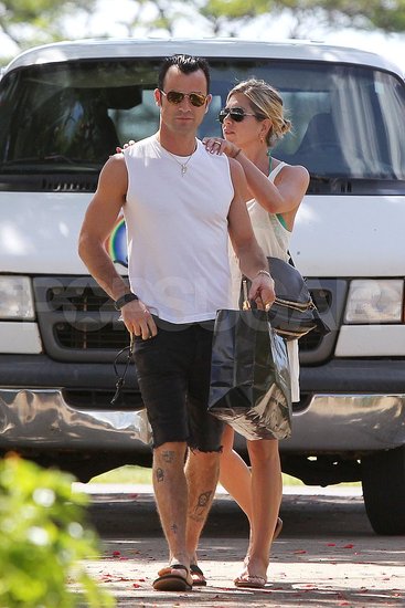Ujeta golobčka: Jennifer Aniston z dragim na Havajih