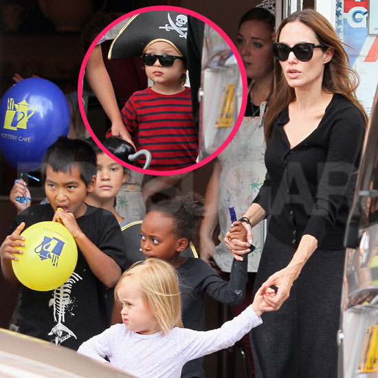 Angelina Jolie: Njena Shiloh se je oblekla v neustrašnega gusarja