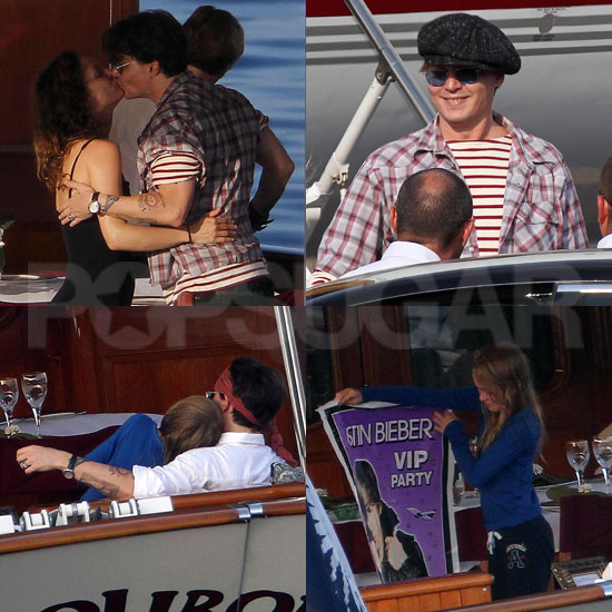 Foto: Johnny Depp užival na romantičnem križarjenju