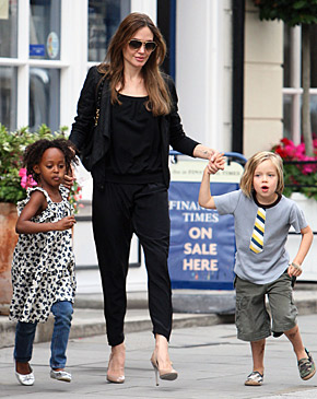 Angelina Jolie: Povsem izmučila svoje otroke