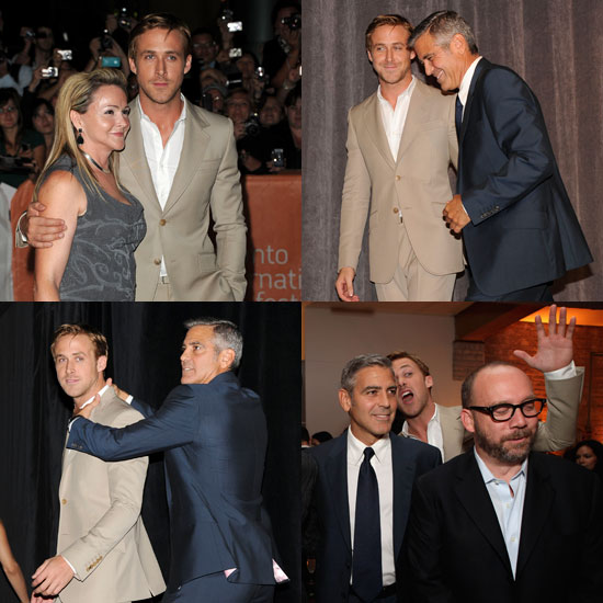 George Clooney svojo novo bejbo pripeljal na premiero