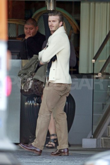David Beckham na obisku pri princu Harryu