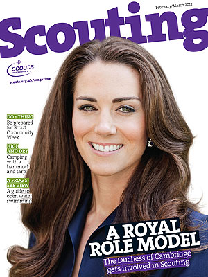 Kate Middleton se je pridružila skavtom!