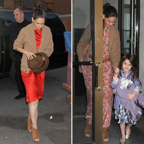 Katie Holmes in Suri potovali s privatnim letalom