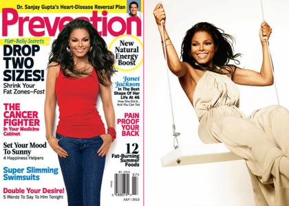 Janet Jackson: Med debelostjo jo je bilo strah srčnih bolezni