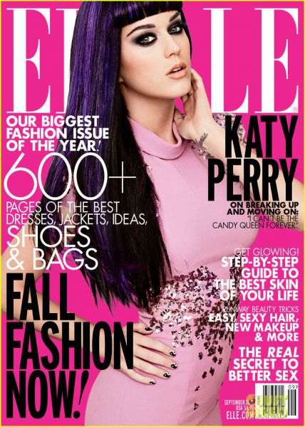 Dolgolasa Katy Perry za septembrski ELLE