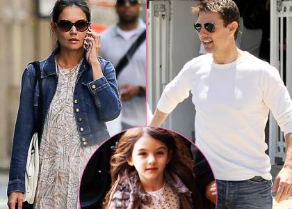 Katie Holmes in Tom Cruise po ločitvi še vedno v stiku
