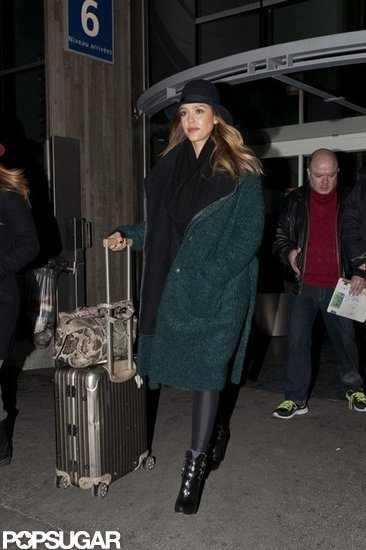 Jessica Alba: Čez vikend s prijatelji v Pariz!