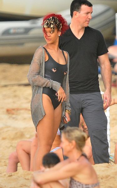 Rihanna božične praznike preživlja na sončnem Barbadosu