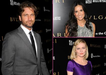 FOTO Dobrodelna in zapeljiva: Demi Moore in Gerard Butler