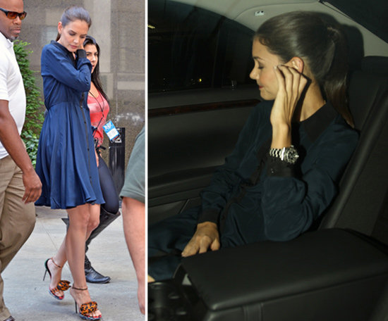 FOTO Katie Holmes prvič v javnosti brez poročnega prstana
