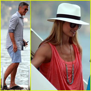 Ujeta! Še vedno zaljubljena George Clooney in Stacy Kiebler