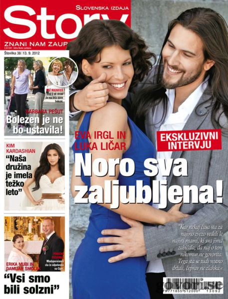 VROČE Eva Irgl končno pokazala fanta Luka: Zaljubljena sta do ušes!