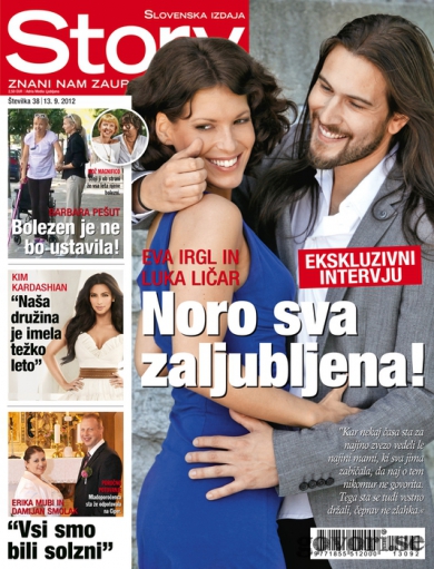 VROČE Luka Ličar o dekletu Evi Irgl: V živo je še lepša!