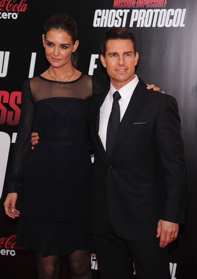 Foto: Katie Holmes seksi v črni prosojni obleki
