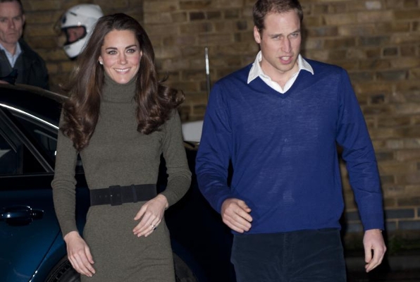Princ William in Kate na prvo valentinovo ločena