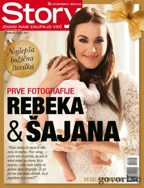 POGLEJTE! Rebeka Dremelj pokazala hčerkico: Spoznajte malo Šajano!