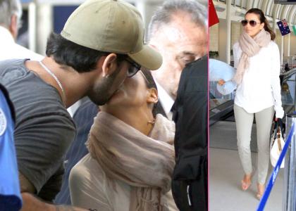FOTO Eva Longoria ujeta med strastnim poljubljanjem