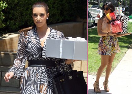 Kim Kardashian na otroški zabave bivše Spajsice Mel B
