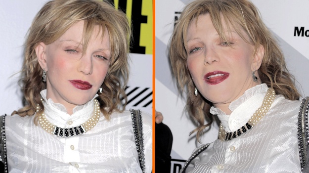 FOTO Courtney Love vedno bolj spoimnja na žensko verzijo Marilyna Mansona