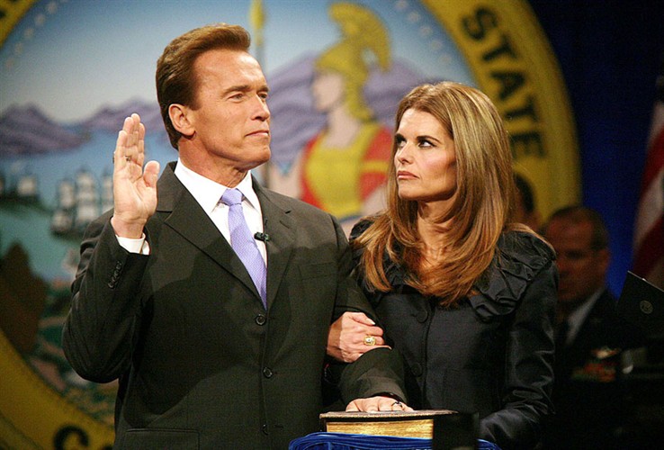 Spet skupaj! Maria in Arnold Schwarzenegger na hčerkini diplomi
