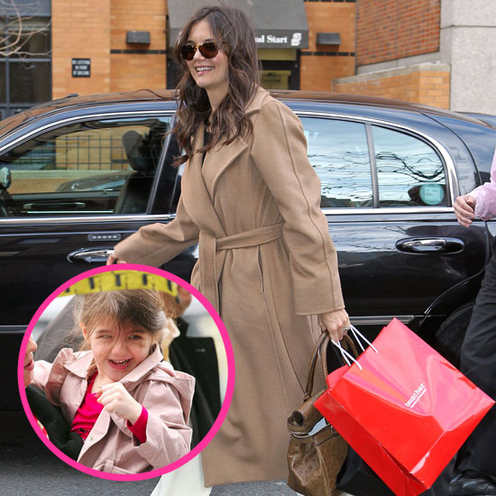 FOTO Katie Holmes in Suri osvojili New York v stilu