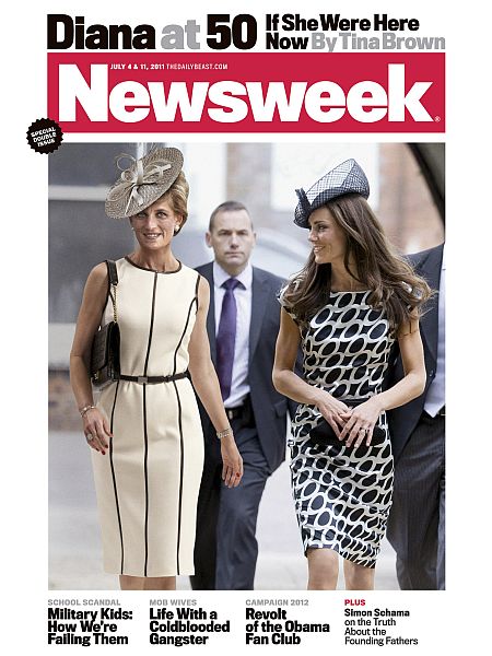 FOTO Naslovnica s 50-letno princeso Diano sprožila zgražanje