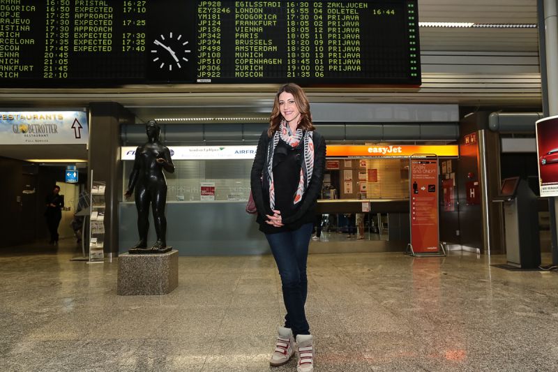 Hannah Mancini odpotovala na izbor za Pesem Evrovizije