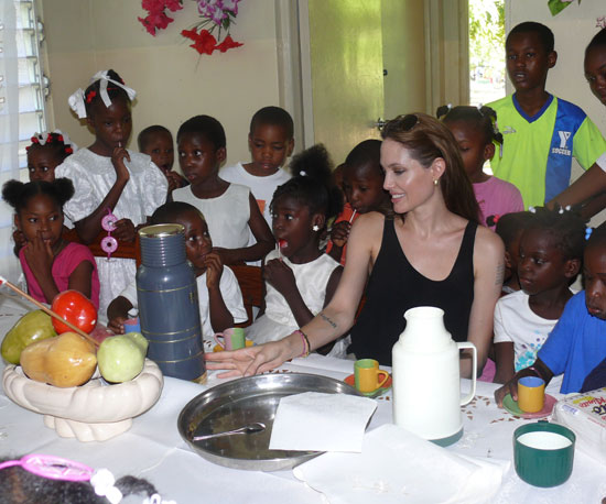 Dobrodelno Angelino ganili otroci iz Haitija