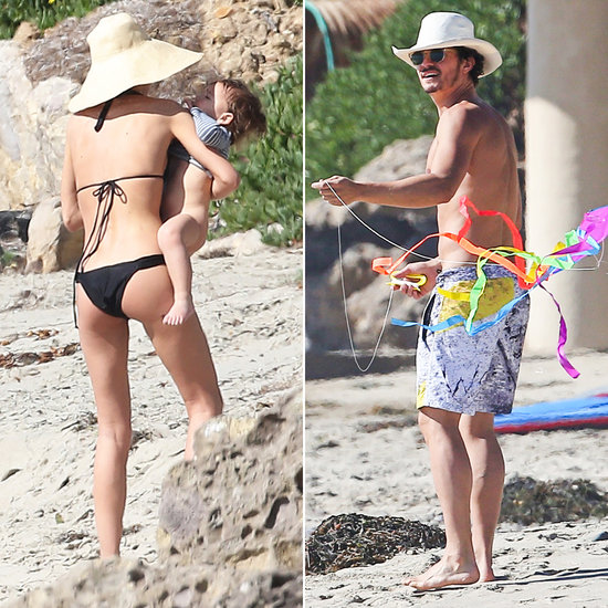 Foto: Seksi Miranda Kerr uživala s sinčkom na plaži