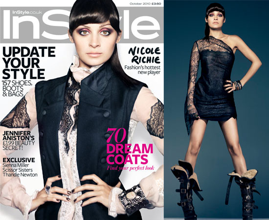FOTO Nicole Richie: Boemska lepotička na naslovnici InStylea