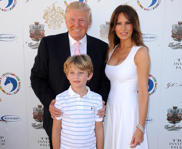 Ojoj! Melania Trump: Sina maže s kaviarjem