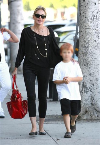 FOTO 52-letna Sharon Stone uspešno kljubuje letom