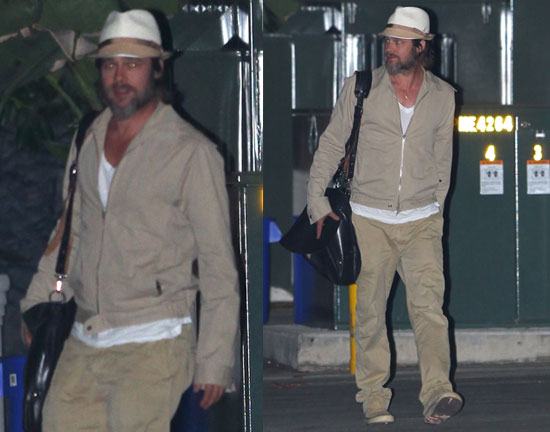 FOTO Zanemarjeni Brad Pitt izgleda kot klošar