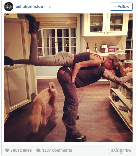 Foto! Behati in Adam imata svojo vrsto joge