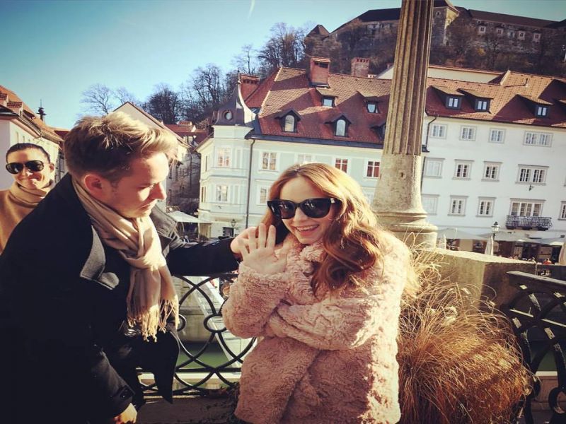 Ana Klašnja je že pozirala v Ljubljani