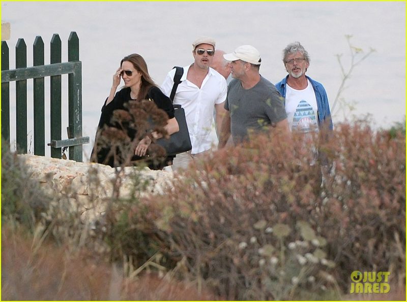 Angelina & Brad: Le kaj sta počela na Malti?