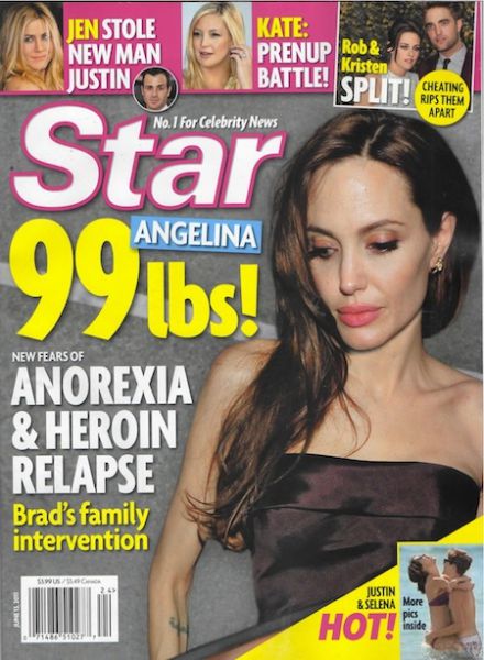 ŠOKANTNO Angelina Jolie ima 45 kilogramov in je zadrogirana?!
