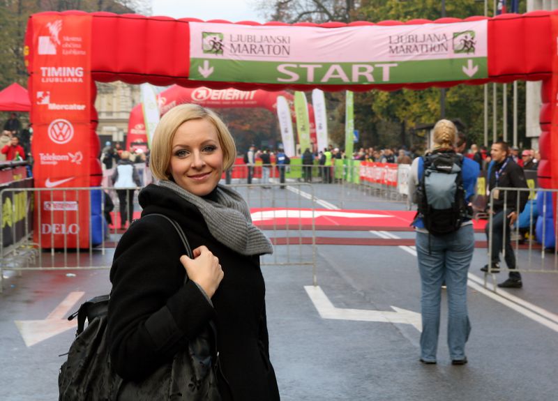 VROČE Anja K. Tomažin zaradi zdravstvenih težav odpovedala maraton