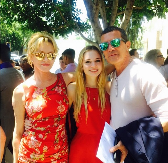 Opa! Antonio Banderas in Melanie Griffith ponovno skupaj
