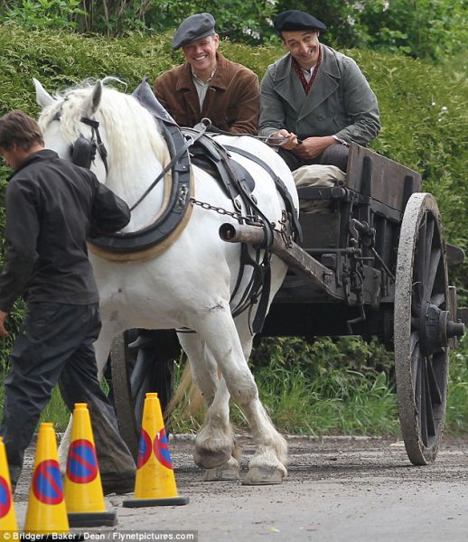Matt Damon in George Clooney ogrela angleško podeželje