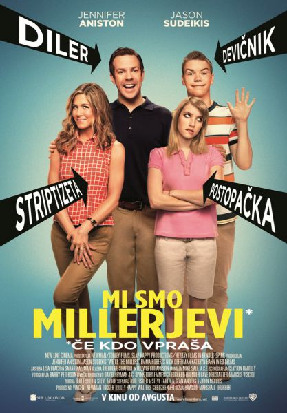 Filmsko in nagradno: Prihajajo Millerjevi!