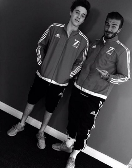 Brooklyn Beckham je razžalostil Davida