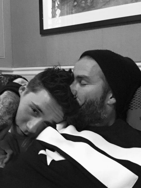 Opa! Kako je Beckham voščil najstarejšemu sinu?