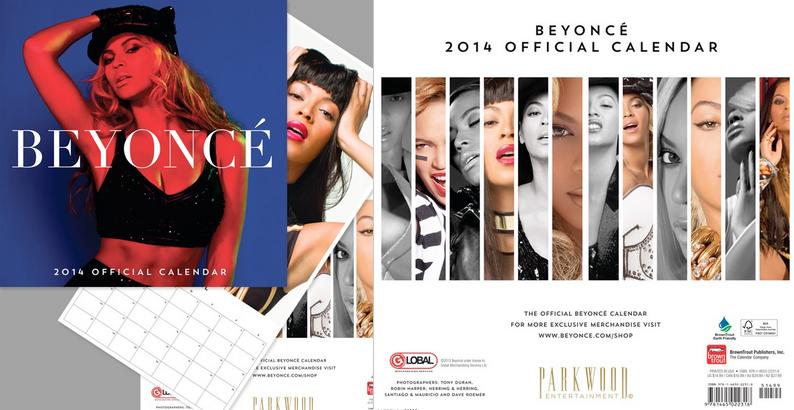 Hot! Beyonce izdala koledar za 2014!