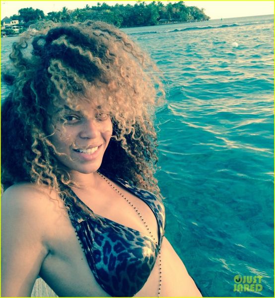 Vau! Beyonce: Na počitnicah je popolnoma naravna!