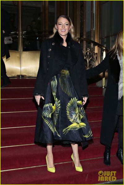 Foto! Blake Lively na tednu mode s tem nadvse očarala!